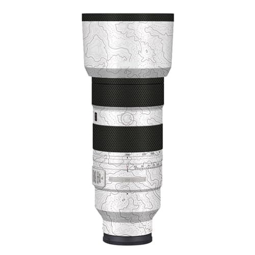 Funda protectora para lente Sony FE 70-200 mm f/2.8 GM OSS II, película adhesiva antirayones, resistente al agua, al polvo y a los rayos UV, color Contour White miniatura 1