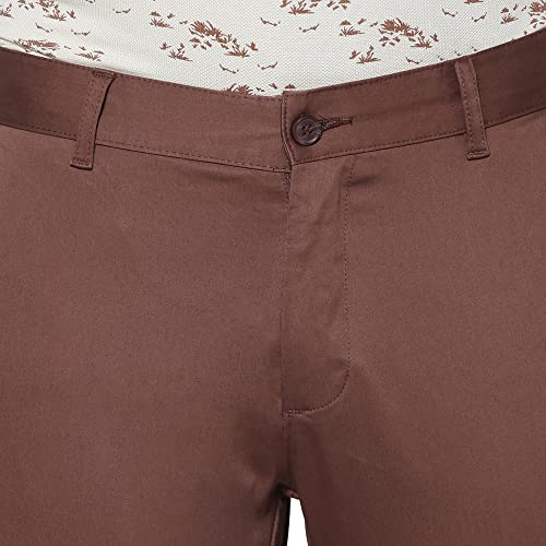 Image of blackberrys Solid Cotton Super Slim Fit Mens Trousers (A21BB60A2IA21FM-P)