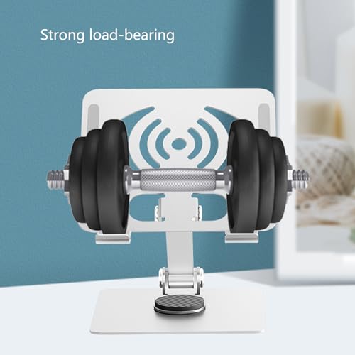 Soporte plegable de escritorio para trabajar en casa con tu portátil y tableta 7