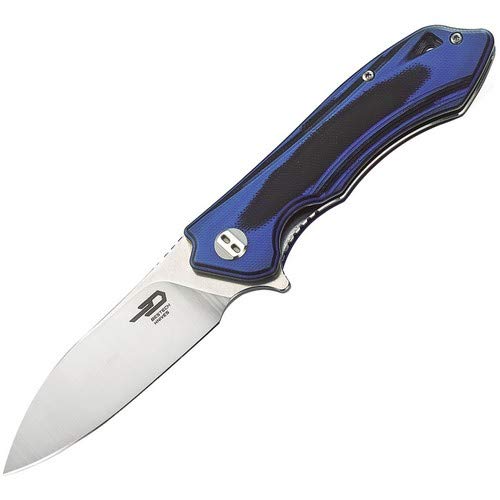 BESTECH KNIVES BG11G-2 Beluga Linerlock Black Blue