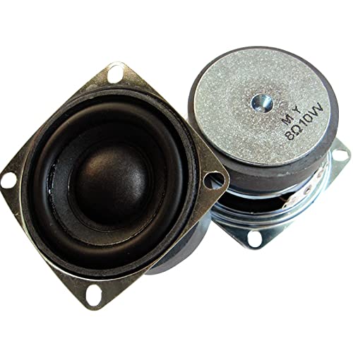 Altavoz medio tweeter de 16 núcleos con borde de goma para un sonido nítido y sin distorsión