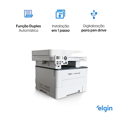 Impressora Multifuncional Laser M7105DW Elgin Pantum Monocromática 33PPM Wi-Fi 100V - 110V