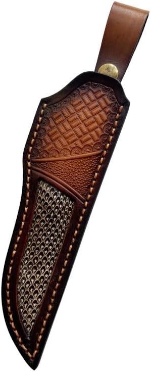 1PC Leather Knife Scabbard, Universal Knife Sheath for Belt Fits for Kitchen Knife