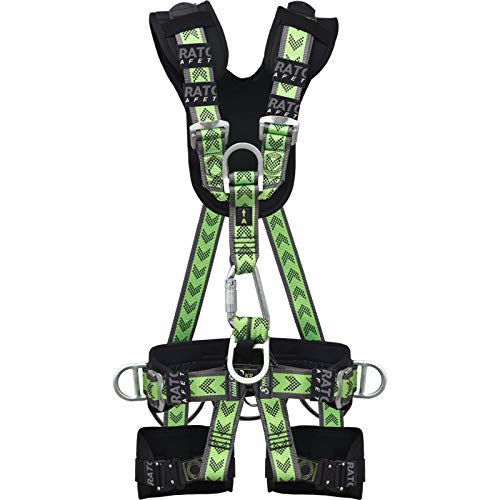 KRATOS SAFETY – Arnés anticaída para trabajo en suspensión confort con hebillas automáticas (S-L) – KRATOS SAFETY – 119-FA1020600A