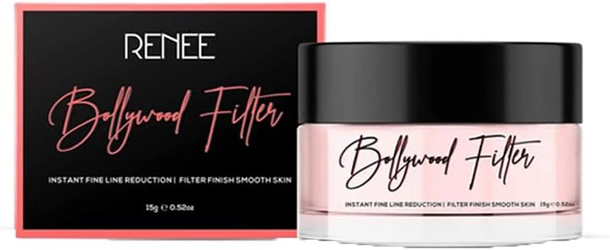 RENEE Bollywood Filter Face Primer 15gm | for a Flawless & Smooth Canvas| Blurs Fine Lines, Wrinkles & Pores Instantly | Hydrating, Lightweight & Non-sticky | Cruelty-free