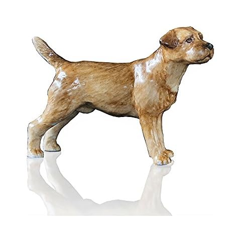 Richard Cooper Studio - Hand Painted Fine Bone China Border Terrier Cover