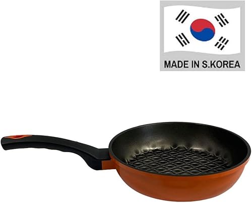 Miniatura 2 de Utensilios de cocina antiadherentes con revestimiento de diamante 3D Wok, 10 '' (10.2 in), fabricado en Corea
