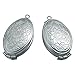 XUNN Pendentif cadeau collier bijoux décoration ange photo extension médaillon collier et pendentif couteau collier collier, Sliver, taille unique