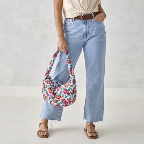 Vera Bradley Disney Featherweight Tifton Shoulder Bag, Mickey Meadow4