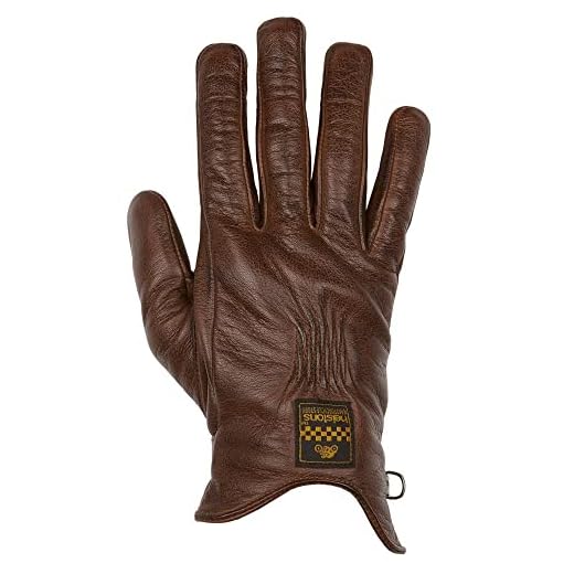 Helstons Condor Gants de moto, dunkelbraun, 9