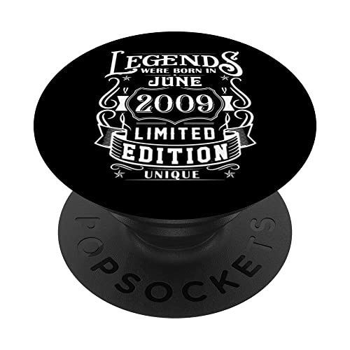 Cumpleaños Junio 2009 Edición Limitada Regalo Legend June PopSockets PopGrip Intercambiable