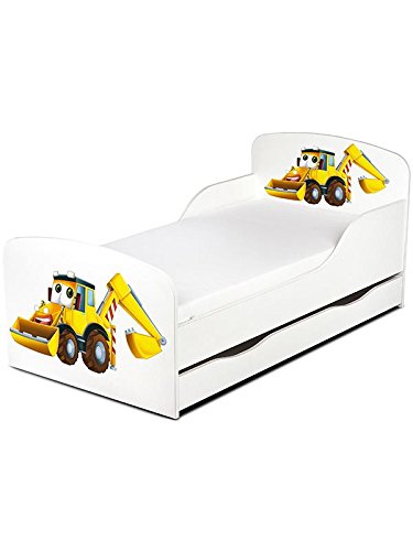 PriceRightHome Bagger Kleinkindbett mit Schublade Cover