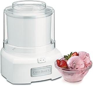 Cuisinart 1.5 Quart Frozen Yogurt Ice cream maker, Qt, White
