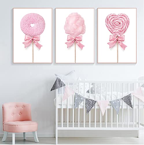 Toile art peinture de qualité supérieure pour décoration de boutique dessert