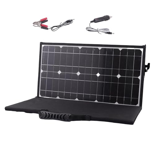 Panel solar plegable 600W con salidas DC 18V y USB 5V para estaciones de energia portatiles