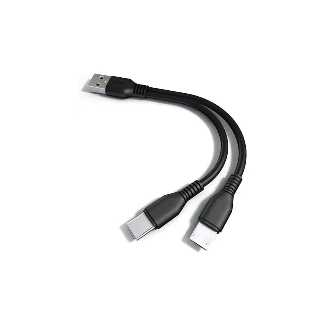 Amazon.co.jp: USB 二股ケーブル 2 in 1 USBタイプC Yスプリッタケー