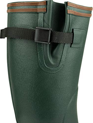 Bottes de pluie Shires Jack Pyke vertes en caoutchouc durable