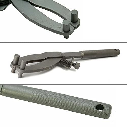 HONGECB Haltewerkzeug Werkzeug universal, Polrad Blockierwerkzeug, Kupplung Haltewerkzeug Motorrad, Schwungrad Kupplung, Kupplung Schlüssel Werkzeug Für Motorrad Reparatur RiemenscheibeAusbau