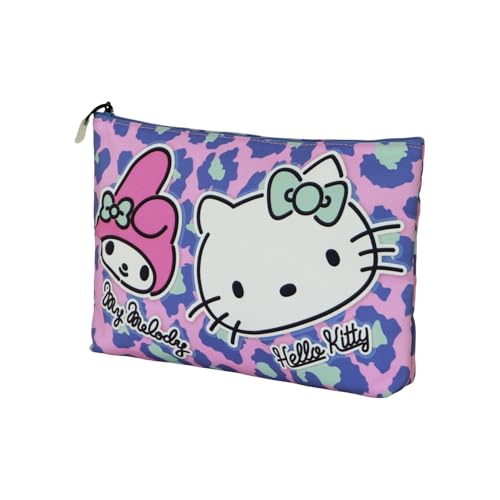 Karactermania Sanrio Hello Kitty Safari-Soleil Kosmetiktasche, Rosa, 30 x 22 cm