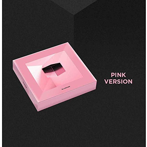 YG Entertainment Idol Goods Fan Products YG Select BLACKPINK SQUARE UP 1st Mini Album Pink Ver. - Thumbnail 2