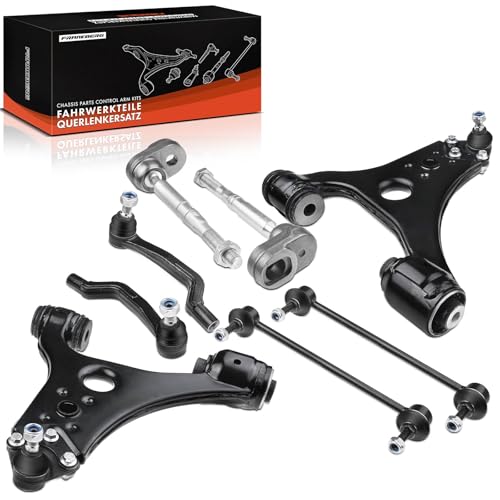 Frankberg 8x Querlenker Spurstangenkopf Koppelstange Axialgelenk Vorne für A-Klasse W169 B-Klasse W245 Alle Motoren Replace# 1693300507