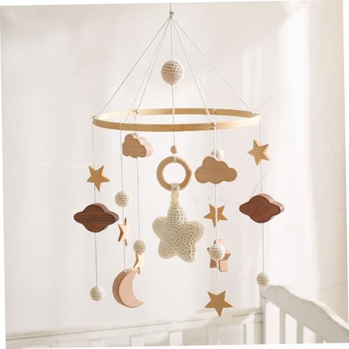 Mobile pour bébé en bois fait main style Boho chic pour berceau - 7