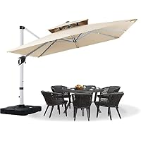 Amazon.co.jp: MASTERCANOPY ガーデンパラソル 230cm スカラップ付き