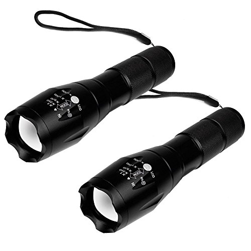 Bestsun 4 Pcs Military Grade 5 Mode Super Bright 3000 Lumens Tactical Led Waterproof Flashlight - Best Handheld Flashlights For Camping Emergency #TOP4