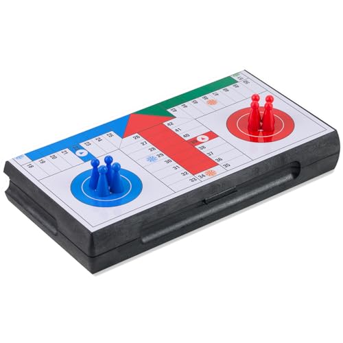 Juego de mesa Ludo plegable magnético clásico miniatura 7