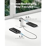 Portable Charger with Built in Cables, Portable Charger with Cords Wires Slim 10000mAh Travel Essentials Battery Pack 6 Outputs 3A High Speed Power Bank for iPhone Samsung Pixel LG Moto iPad - Image 5