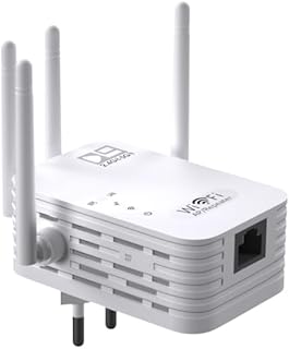 WiFi Extender 1200Mbps - Improve WiFi Coverage, High-Speed Performance, Easy Setup - Universal Compatibility - Secure and Reliable - WiFi 2.4GHz & 5GHz Dual Band Wireless Repeater