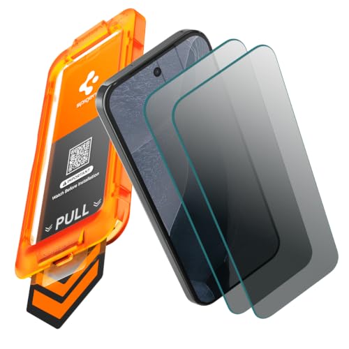 Image of Spigen AlignMaster S Privacy Tempered glass for Pixel 11 Pro