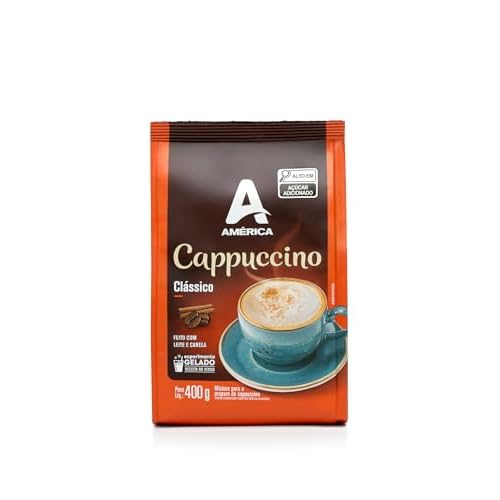 América Cappuccino em Pó Clássico 400g