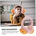 Veemoon Carrot Ear Muffs for Boys and Girls 1 Pc Winter Warmth Plush Fabric Comfortable for Outdoor Play