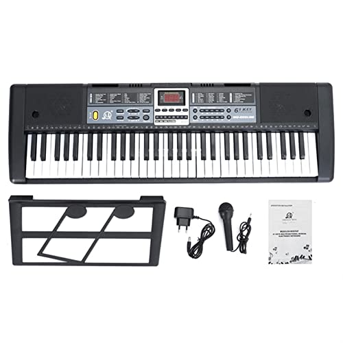 Clavier Piano 61 Touches Clavier De Clavier Multifonctionnel Numérique Eletronic Organ avec Microphone pour Débutant… - Les Beatles, Paul McCartney, John Lennon, RIngo Starr, George Harrison Clavier Piano 61 Touches Clavier De Clavier Multifonctionnel Numérique Eletronic Organ avec Microphone pour Débutant… – Image 3
