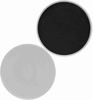 Core Slider Fitness Golider Disco Equipo de Entrenamiento de Cuerpo Completo para Gimnastas Danza de Yoga, Conjunto de 2 Discos Deslizantes