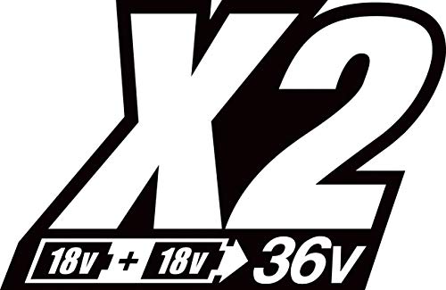 Makita Accu-grasmaaier (2 x 18 V, zonder accu + oplader, zonder accu, zonder oplader) DLM431Z, blauw, zilver - Afbeelding 4