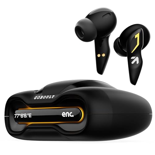GOBOULT Astra Truly Wireless in Ear Earbuds with 48H Playtime, Built-in App Support, 45ms Low...