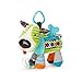 Skip Hop Bandana Buddies Baby Activity and Teething Toy with Multi-Sensory Rattle and Textures, Puppy