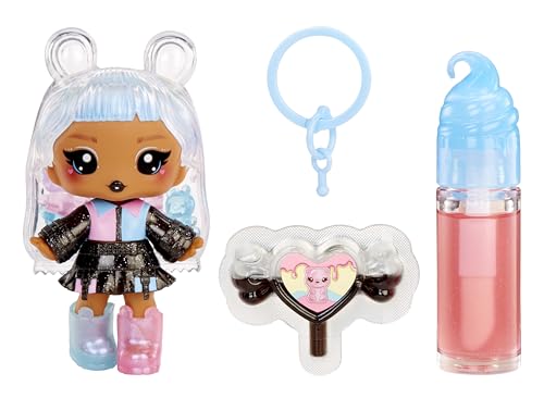 Yummiland Lip Gloss Doll: Sour Sweeties - Gabi Gummybear - Includes 1 Doll, DIY Lip Gloss + Removable Keychain, Cosmetic Play, Collectible, Suitable for Children Ages 4+ Yummiland Lip Gloss Doll: Sour Sweeties - Gabi Gummybear - Includes 1 Doll, DIY Lip Gloss + Removable Keychain, Cosmetic Play, Collectible, Suitable for Children Ages 4+