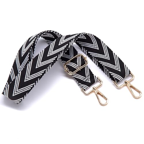 Image of S&loyoe Purse Straps Replacement Crossbody Bag Strap Adjustable Wide Guitar Straps for Handbags 1.5inch