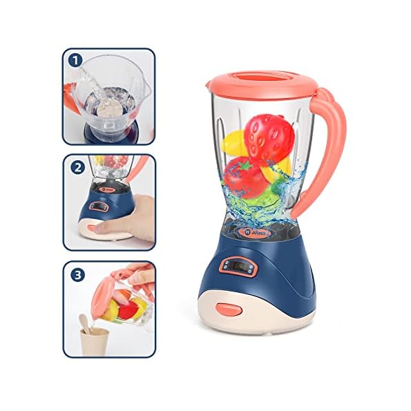 Yalujumb-Play-Kitchen-Accessories-Kitchen-Appliances-Toy-with-Coffee-MakerBlender-Mixer-Toaster-with-Realistic-LightsSoundsKitchen-Toys-for-Kids-Ages-4-8