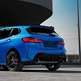 jantes pack m bmw e60 Diseñado en Alemania Difusor Trasero Oneway Compatible con BMW Serie 1 F40 M-Pack/M135i 2019- - Negro Brillante