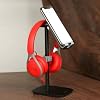 Adjustable Headphone Stand/Desktop Headset Holder:Features an Adjustable Height of 20.3–26cm and a 10 Kg Load Capacity,suitable for Various Desktop Setups(Black) #5