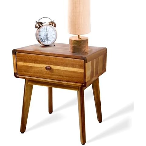 ENKEZI Acacia Night Stand Cover