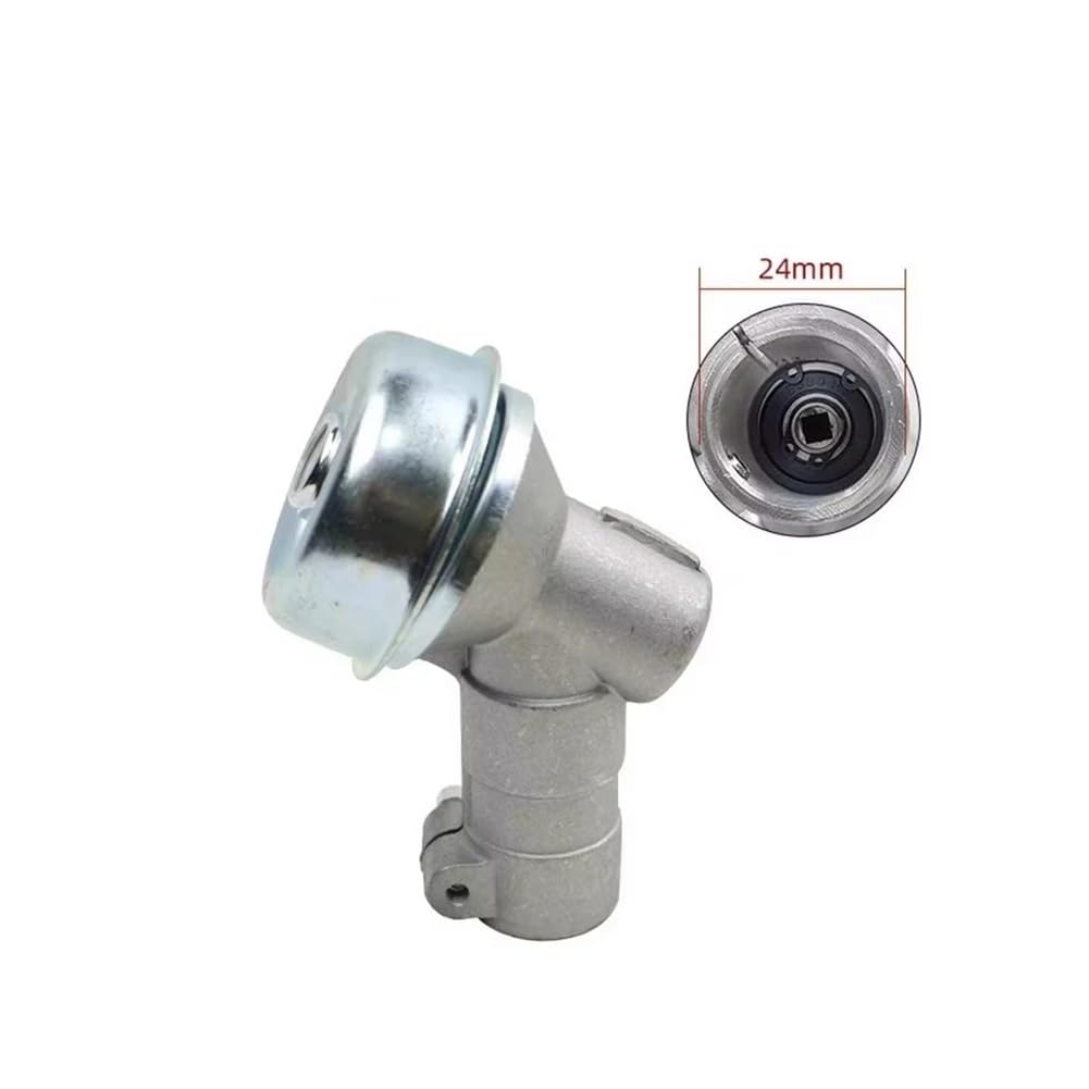 Ensamblaje de caja de cambios, cabezal de corte, engranaje de trabajo, tubo de 24mm, ajuste de 7 dientes for varilla de operación de cepillo, cortador de repuesto de eje recto(24-tube 4-tooth)