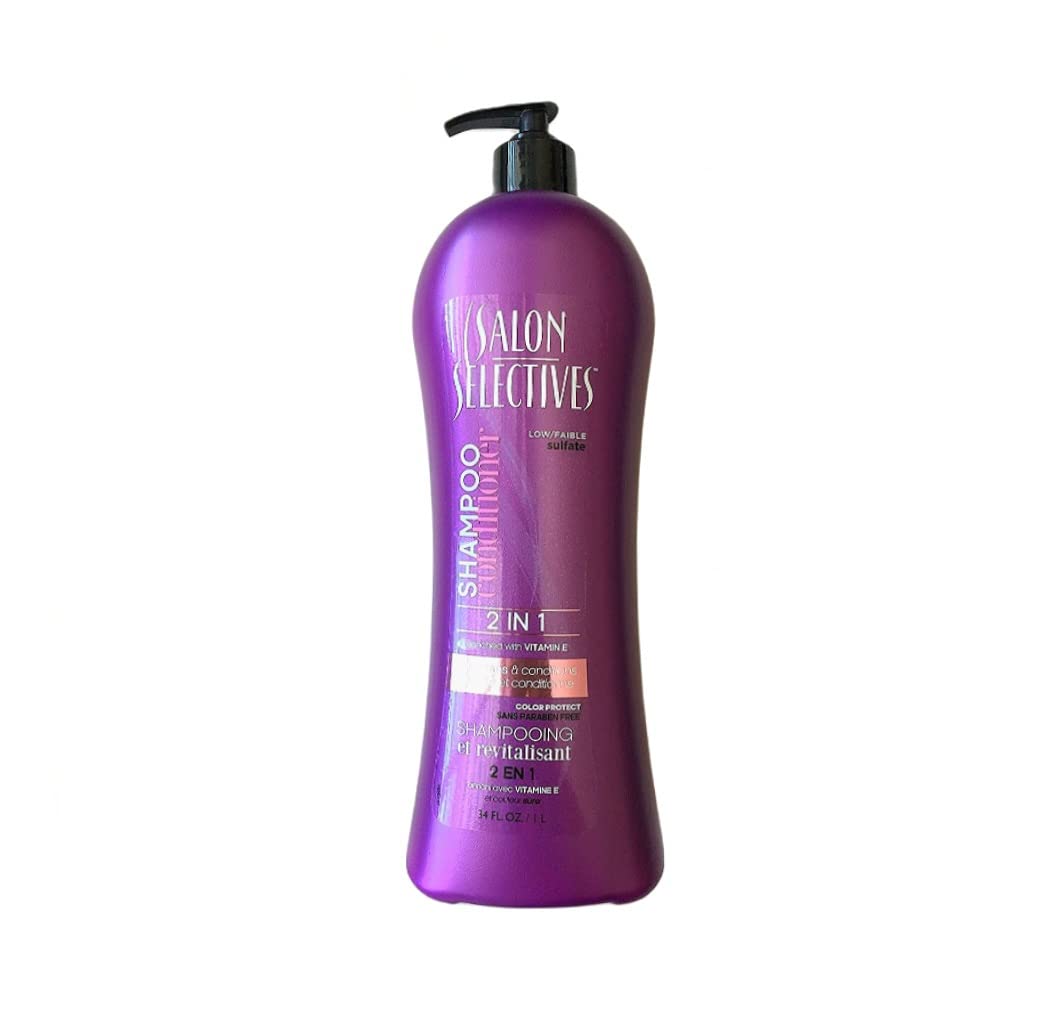 Salon Selectivs Color Protect 2 in 1 Shampoo and Conditioner 34 Floz