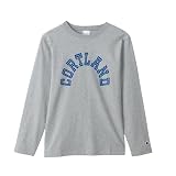 [チャンピオン] ロングTシャツ 長袖 丸首 綿100％ USAコットン ロングスリーブTシャツ メンズカジュアル C3-C422-070-M