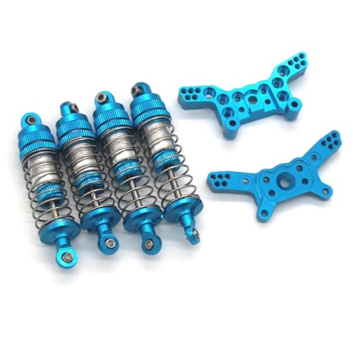 Amortisseur RC métal bleu premium pour MJX 14210 et 14209