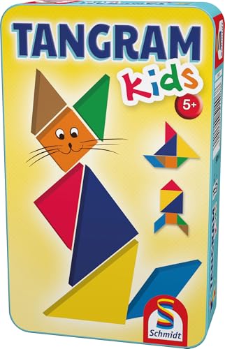 Schmidt Spiele Kids Jeu Éducatif Enfants Tangram (51406) , color/modelo surtido
